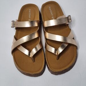 Madden girl Girls Barlett Rose Gold Sandals, Size 13, BRAND NEW